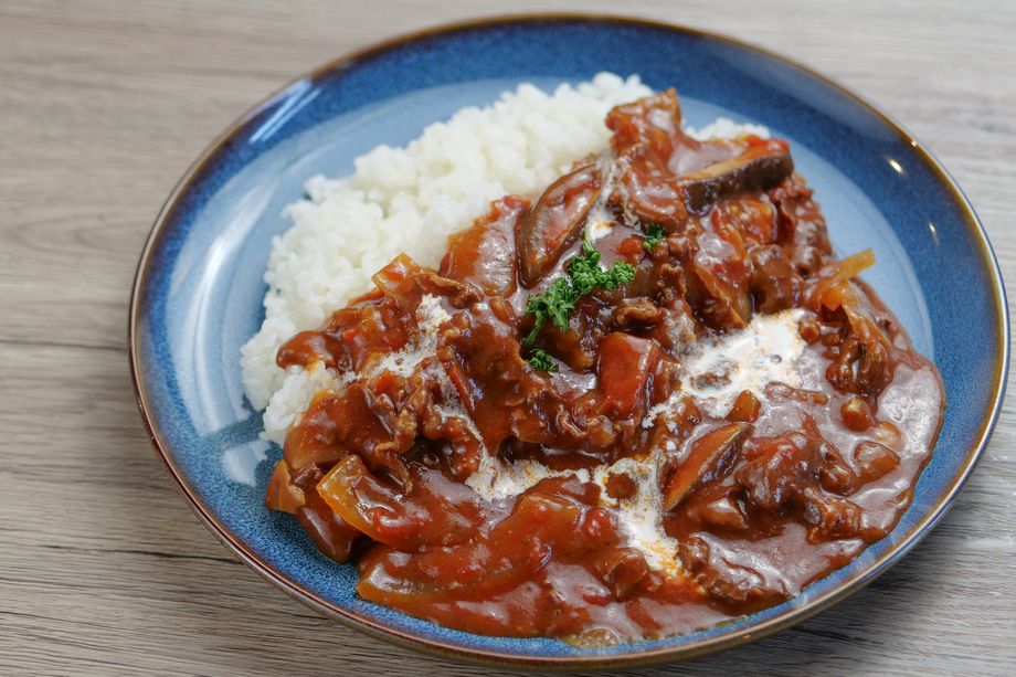 夏目家のハヤシライス　カリフラワーライス（糖質1/25）【平日のみランチコーヒー付き】11時〜（1450）