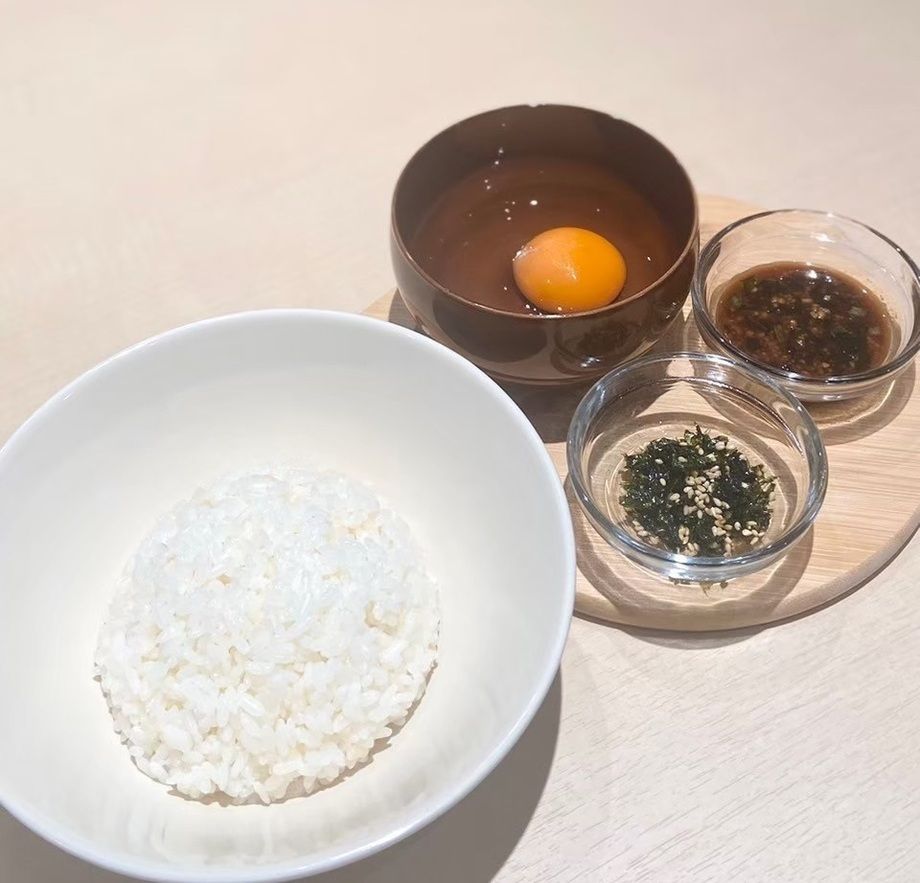 にら麹たれで食べる麹TKG