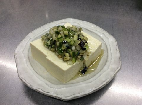 山形名物　だし冷奴