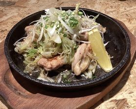 セセリと長ネギ炒め