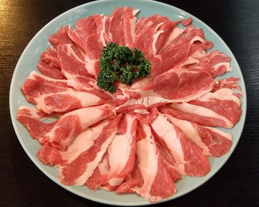 生ラム もも肉 すき焼き