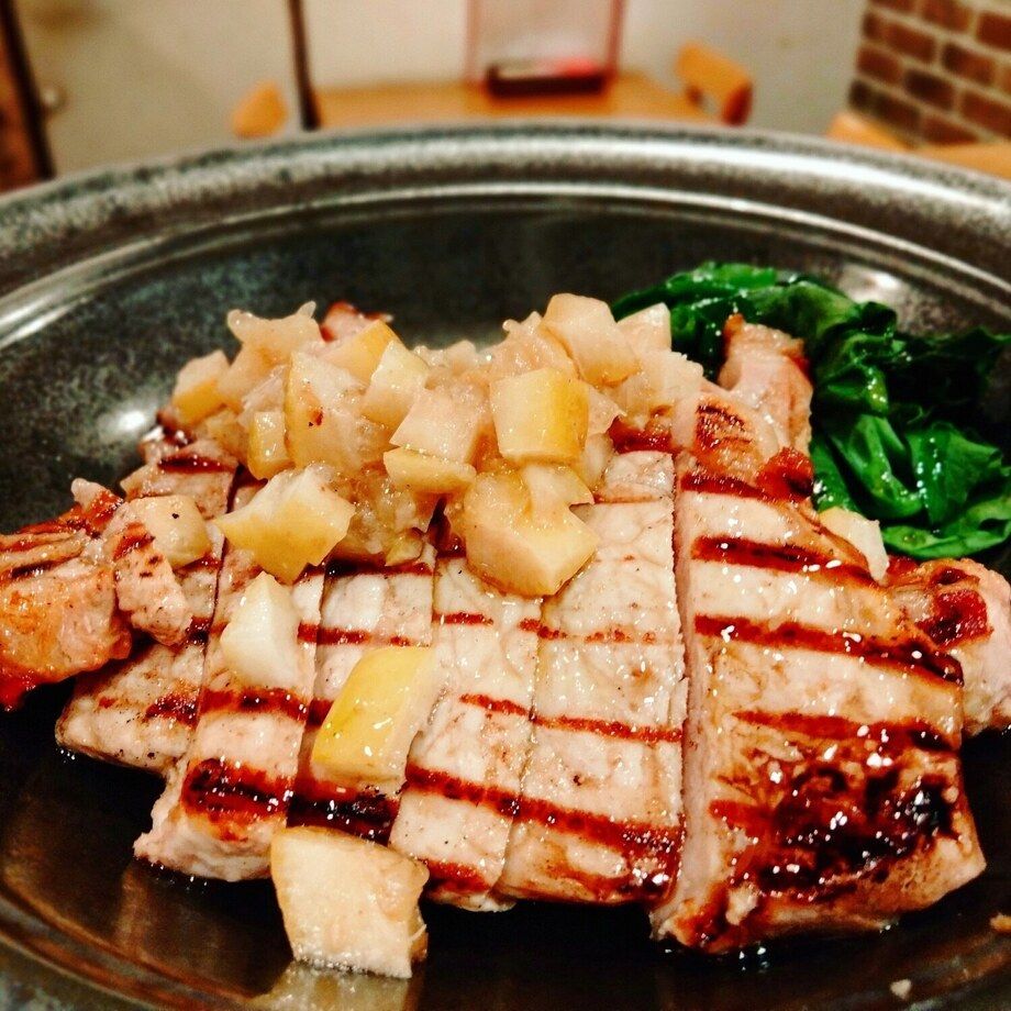 豚ロースの塩レモングリル（￥1900）