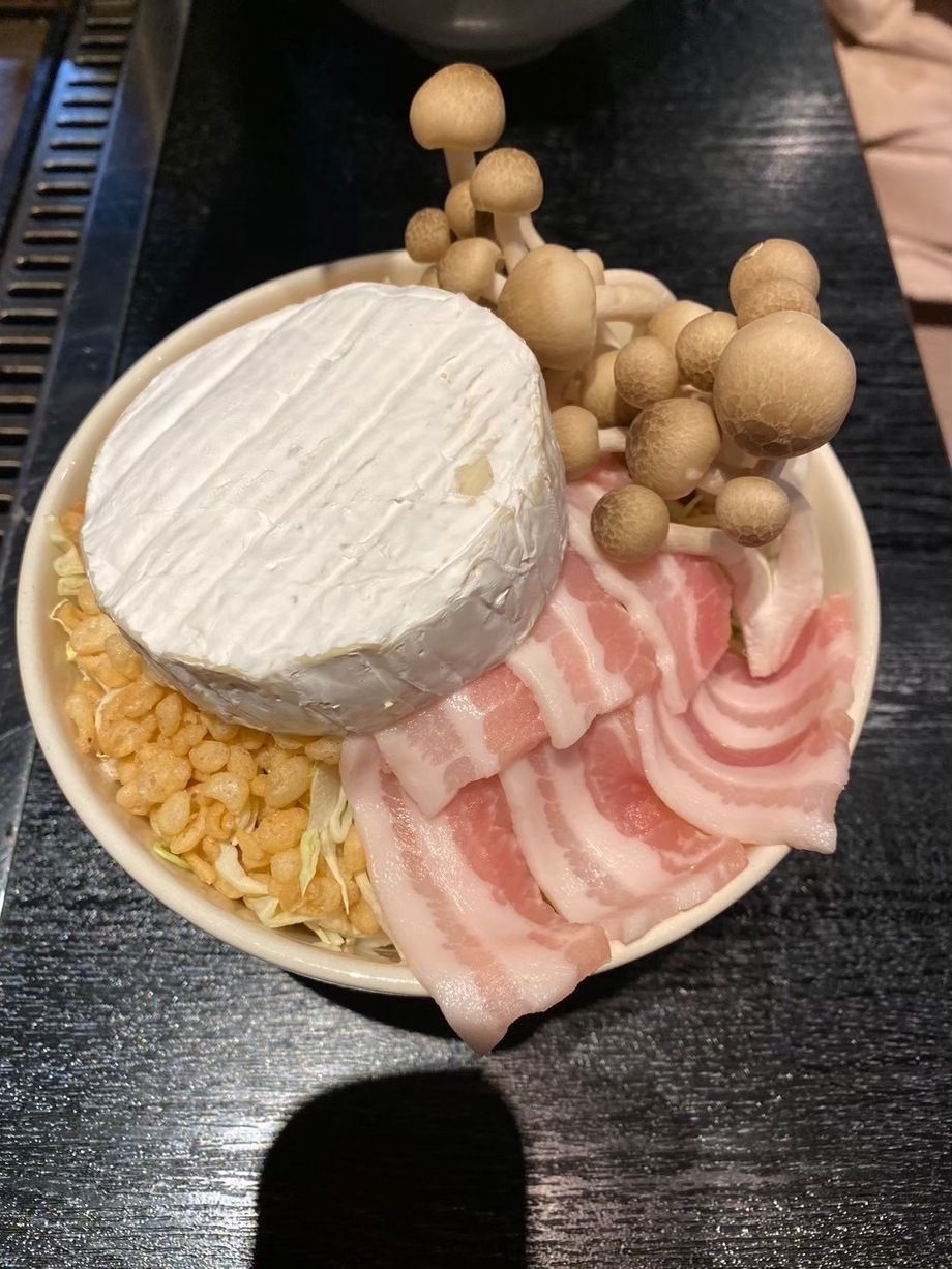 カマンベールチーズもんじゃ