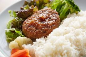 shojin tokyo ヘルシーハンバーグランチ