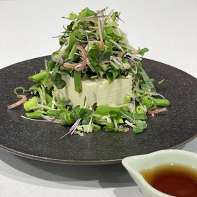 薬味たっぷり冷奴