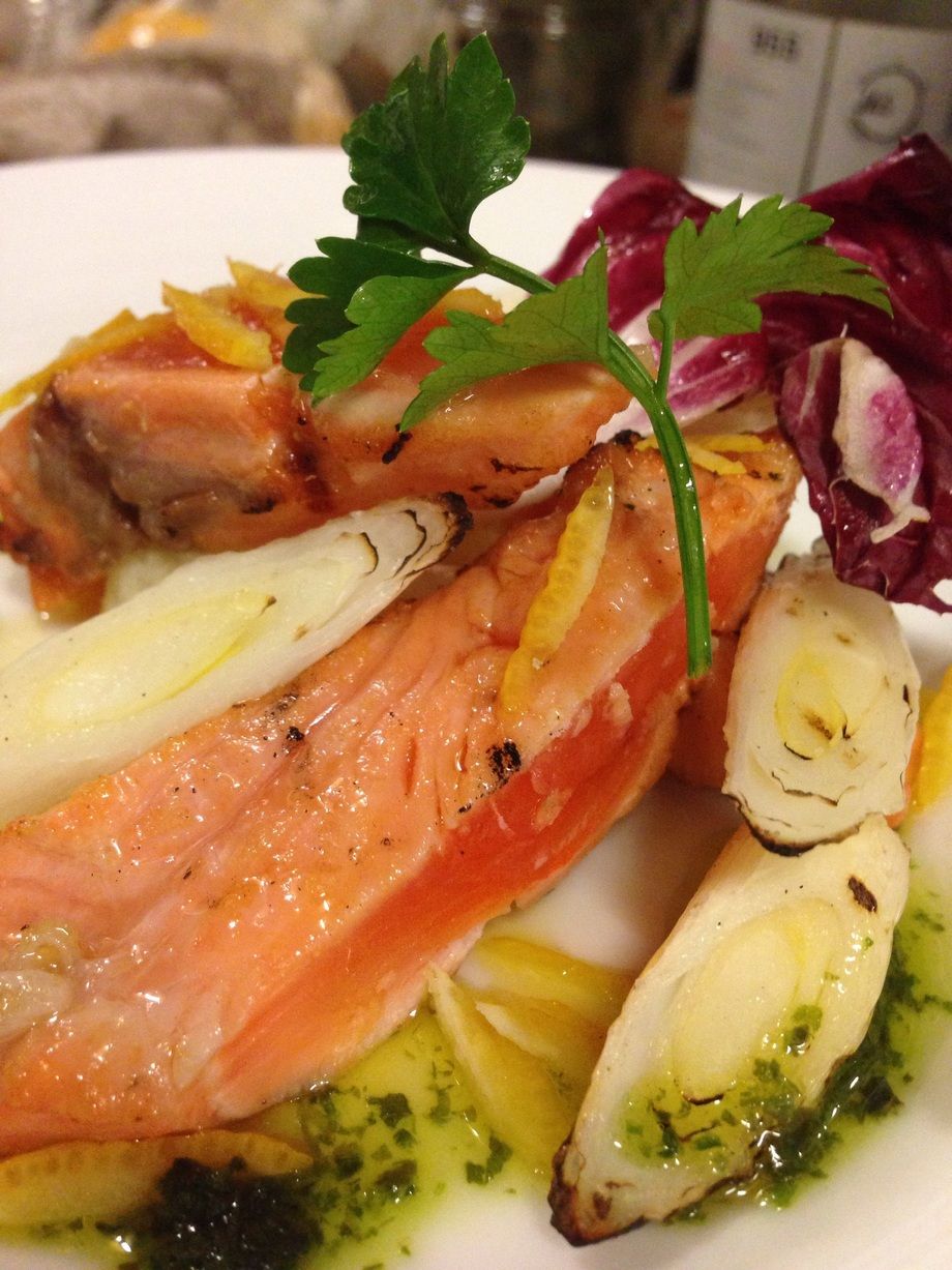 安曇野産信州サーモンの炙り焼き（1200）