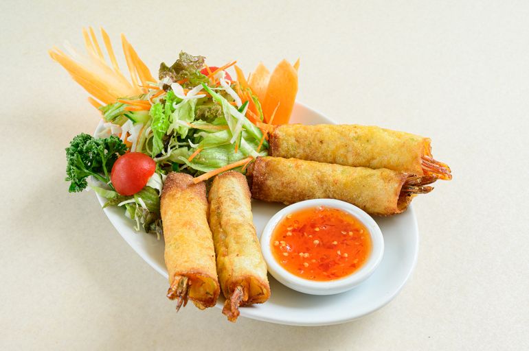 タイ風揚げ春巻き