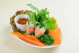 パクチー春巻き