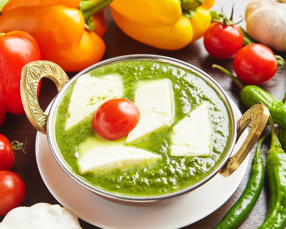 サグパニール【野菜カレー】