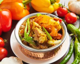 チキンファルフレジ【チキンカレー】