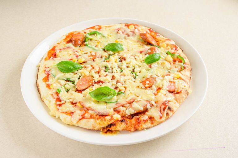 チーズナンピザ cheese nan piza 