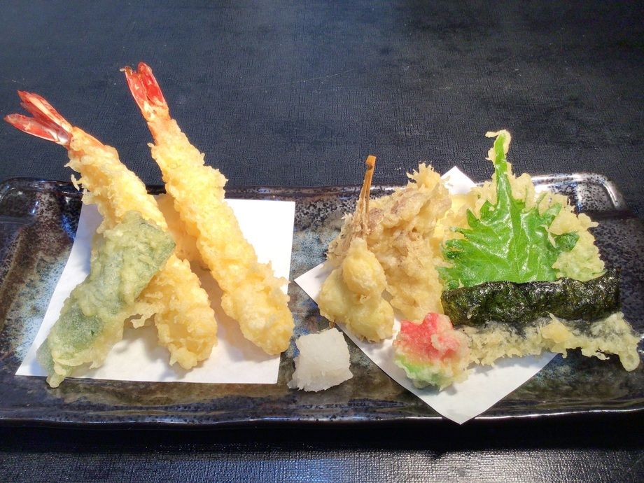 天麩羅御膳（1,750円+税　　　1,925円）