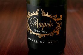 アンペロスパークリングブリュット（ボトル スパークリングワイン）