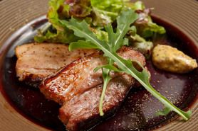 自家製ベーコンステーキ