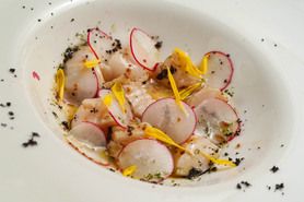 帆立のカルパッチョ