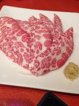 オーナー故郷熊本、馬刺し