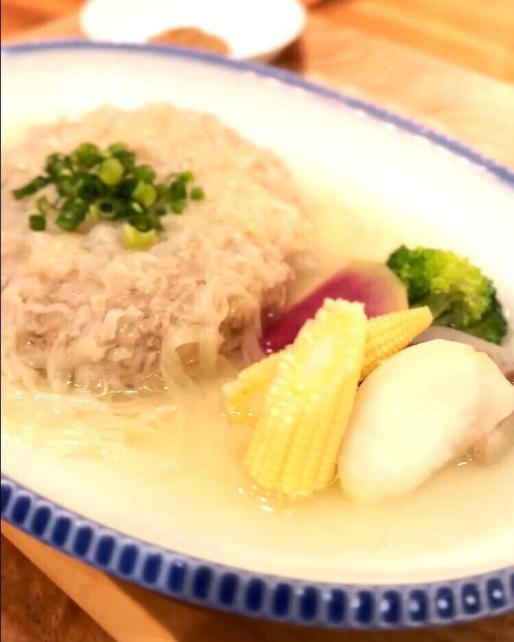 【15食限定】大きな焼売と旬のお野菜！蒸しハンバーグ御膳