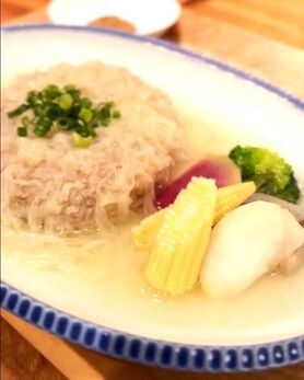 【15食限定】大きな焼売と旬のお野菜！蒸しハンバーグ御膳