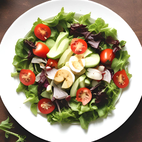 ミニトマトとハムのサラダ