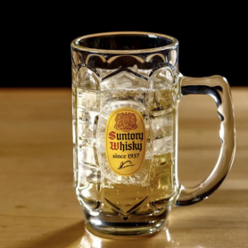 削りたて　黒胡椒ハイボール