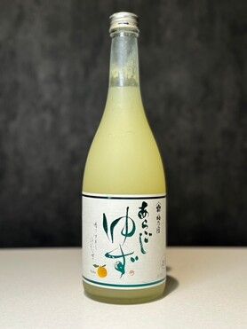 数量限定　あらごしゆず梅酒　グラス