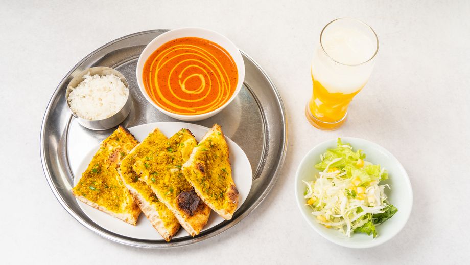 ガーリックナン弁当/Garlic Naan Bento