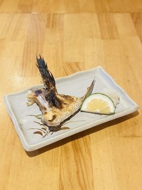 やみつきたいカマの塩焼き