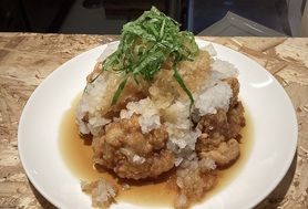 鶏もものさっぱりみぞれかけ