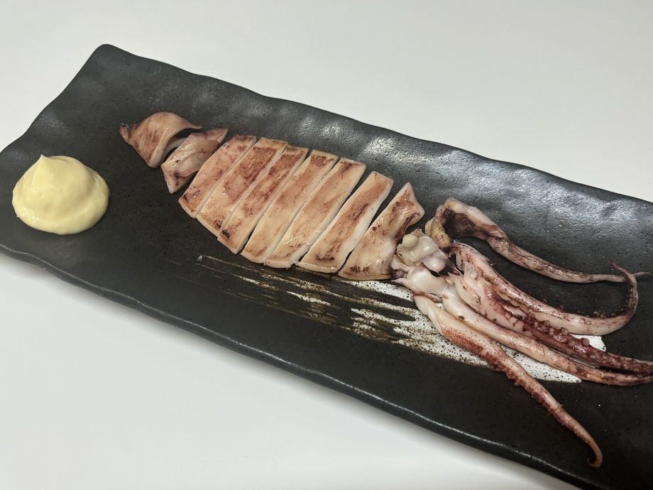 昆布〆イカの一夜干し