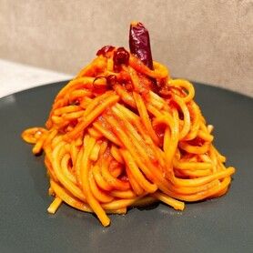 完熟トマトのアラビアータ