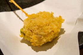 肉巻きシソレンコン串