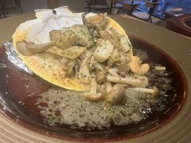 【数量限定】鹿児島県産月日貝と木野子のガーリックバターソテー