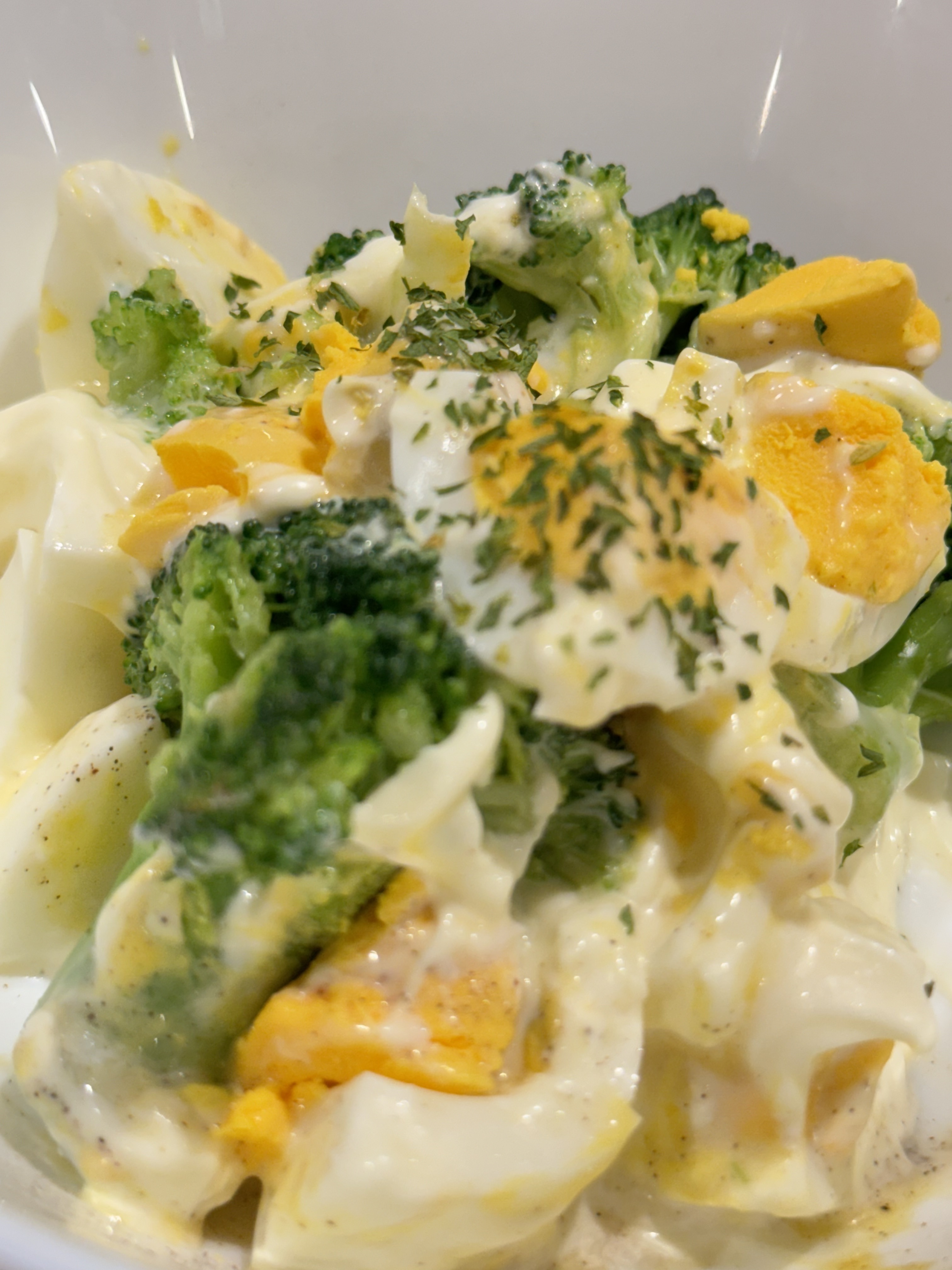 ブロッコリーと卵のマヨサラダ