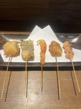 串揚げ5種盛り