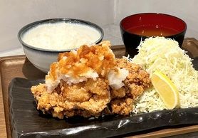 NEW！！俺のおろしポン酢唐揚げ定食「3個入り」