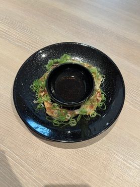 餃子ネギのせ