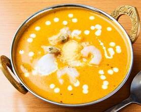 シーフードカレー＋ナン又はライスセットSeafood Curry　Set