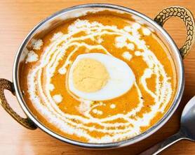 キーマエッグカレー＋ナン又はライスセットKeema Egg Curry　Set