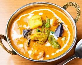 野菜カレー＋ナン又はライスセットVegetable Curry　Set