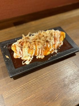 産直野菜を使ったとんぺい焼き〜切ったらとろとろ卵が溢れ出す〜