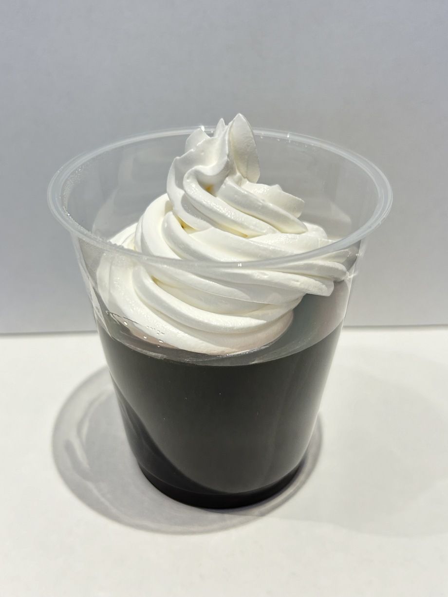 自家製コーヒーゼリー・コーヒーゼリーソフト（550・825）