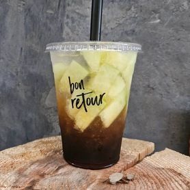 生メロンティースカッシュ