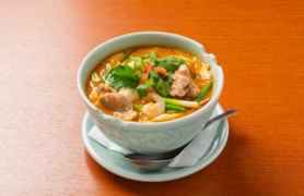 タイスキ ไทยสุกี้ 野菜たっぷりタイスキ　辛さ1