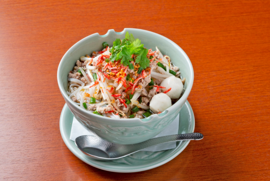 センレクナーム เล็กน้ำ タイのあっさり汁麺　辛さ0