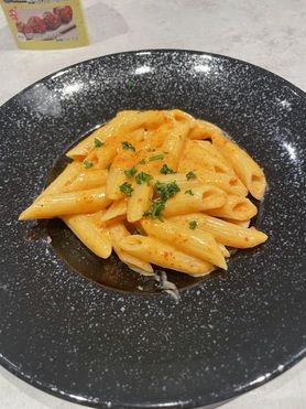 🍾おつまみ明太マヨペンネ🧈