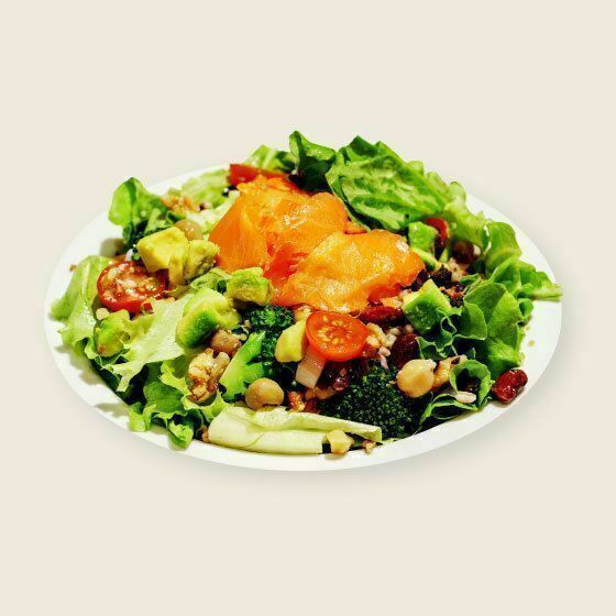 サーモンとアボカドのサラダ（850）