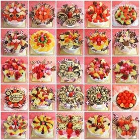 5月にお作りしたデコレーションケーキの一部♪(*^▽^*)