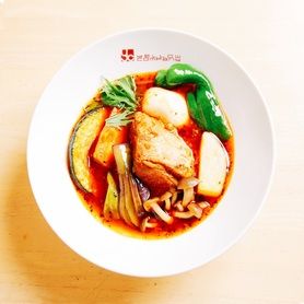 豚角煮＆ベジタブル/Kakuni (braised) pork and vegetables