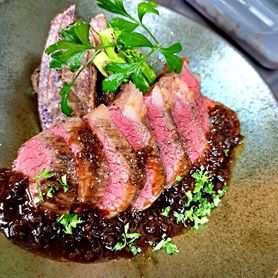 本日の牛ステーキ