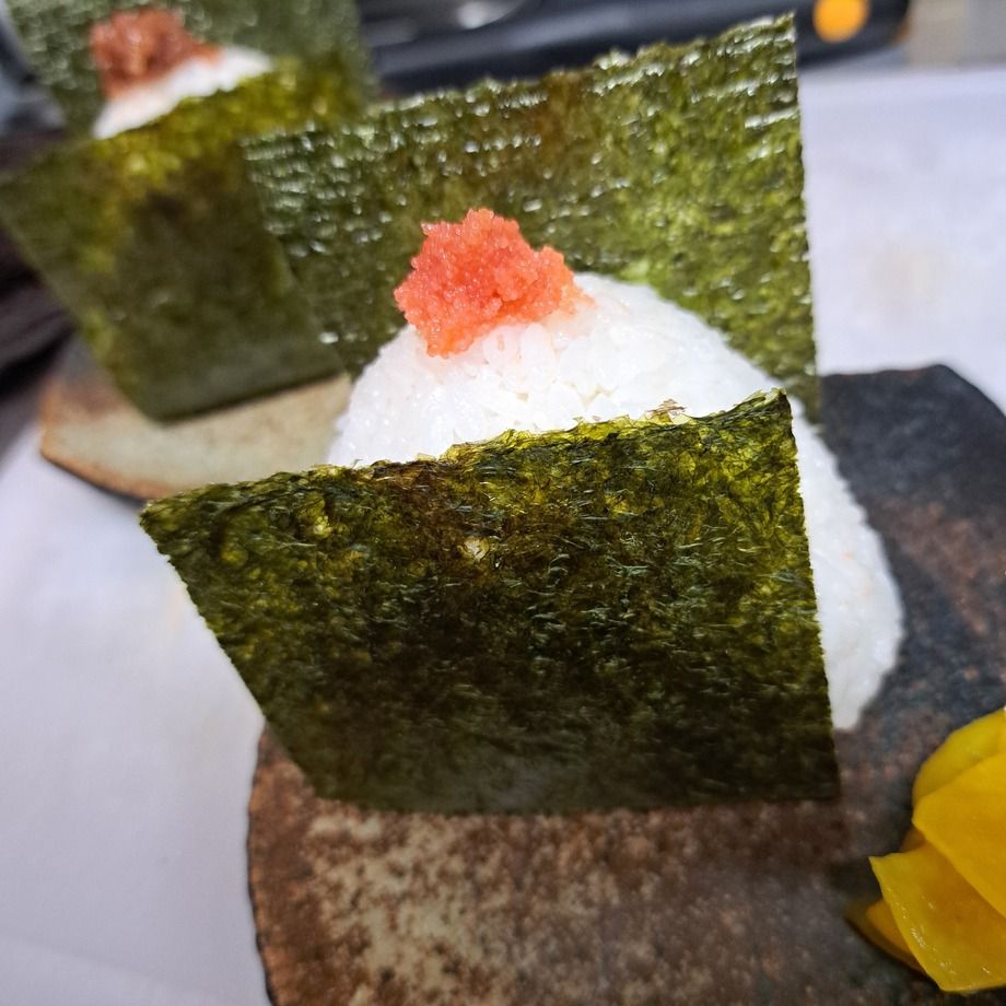 おにぎり《明太子、梅、昆布》
